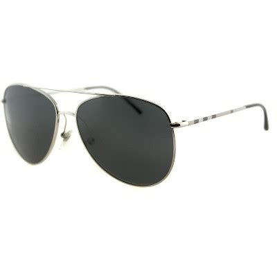 3077 burberry|Burberry BE3077 100587 Sunglasses Silver .